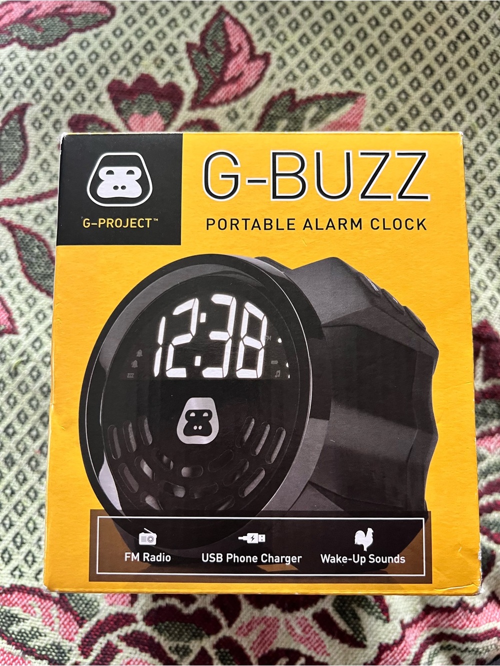 G Buzz Portable Alarm Clock